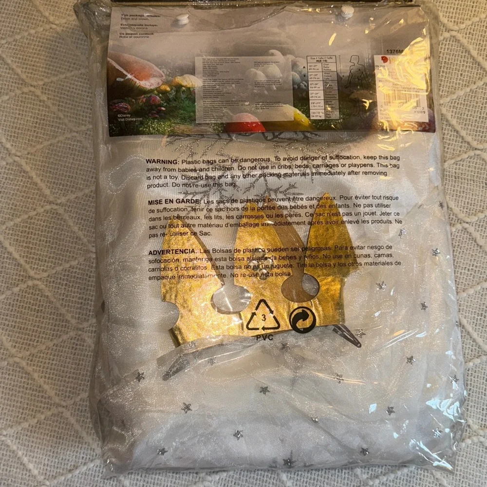 Alice Through the Looking Glass White Queen Costume - Picture 7 of 10